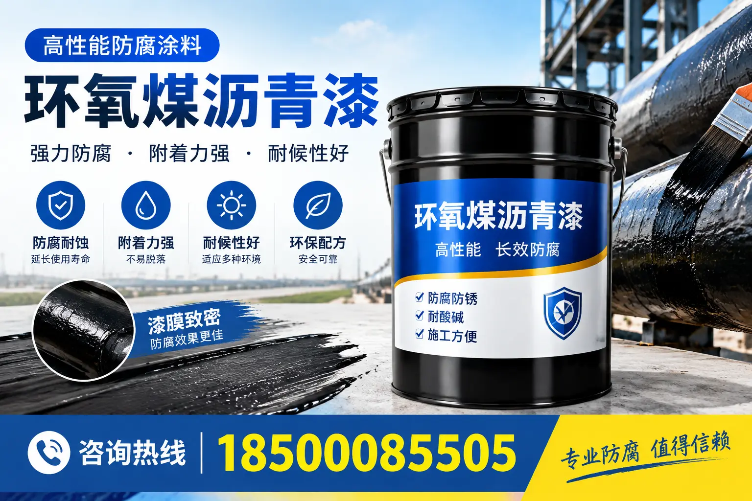 环氧煤沥青漆使用中的常见问题解答，六安用户必看